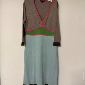 Boden multi color dress, size 16L
